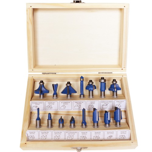 Набор фрез ДИОЛД 15*8X (15шт.)