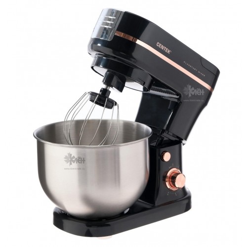Миксер-тестомес CENTEK CT-1130 (планетарный)1300Вт черн/хром