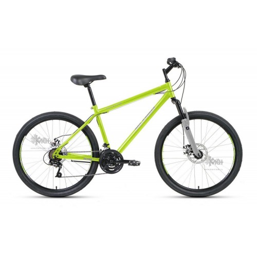 Велосипед 26"" ALTAIR MTB HT 2.0 disc рост 19"", 21ск. зелёный/серый
