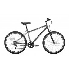 Велосипед 26"" ALTAIR MTB HT 1.0 рост 19"", 7ск., т.серый/чёрный