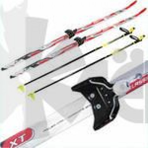 Комплект лыж STC 75мм 195см