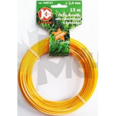 Леска д/триммера Калибр 1,65мм*15м Звезда