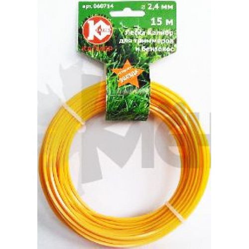 Леска д/триммера Калибр 1,65мм*15м Звезда