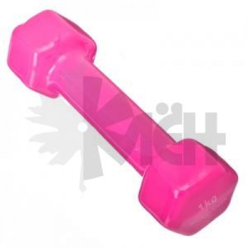 Гантели с винилов.покр. 1,0 кг (2шт.)