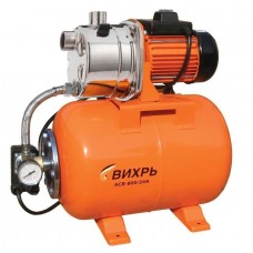 Станция водоснабжения Вихрь АСВ-800/24Н 800Вт., корпус нерж.сталь, напор 40м.