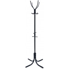 Вешалка напольная Nika 4 крючка ВК4/Ч чёрный