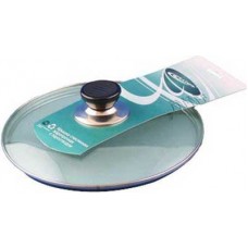 Крышка d24 стеклянная с металл.ободком и пароотводом КАТУНЬ КТ-024S