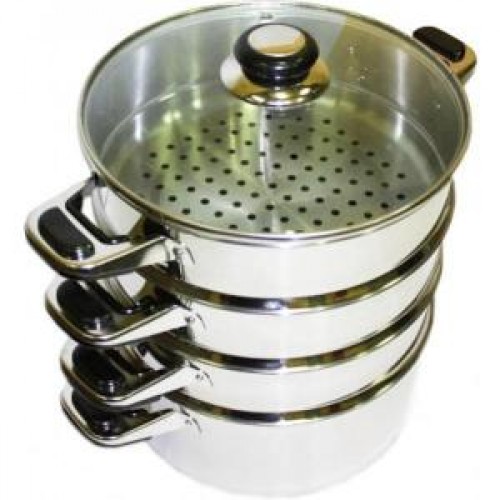 Мантоварка КАТУНЬ КТ-244M 4 секции, D24см.