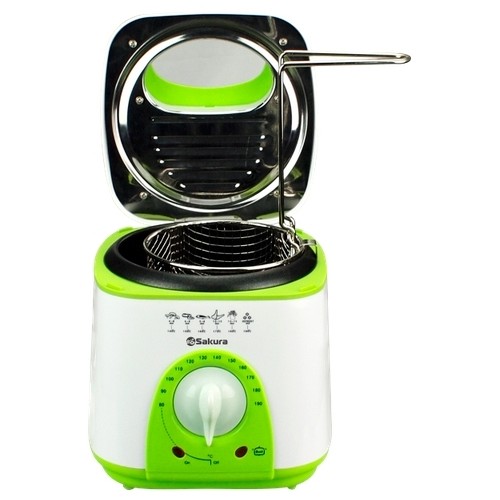 Фритюрница SAKURA SA-7654GR (1.0л) 950Вт