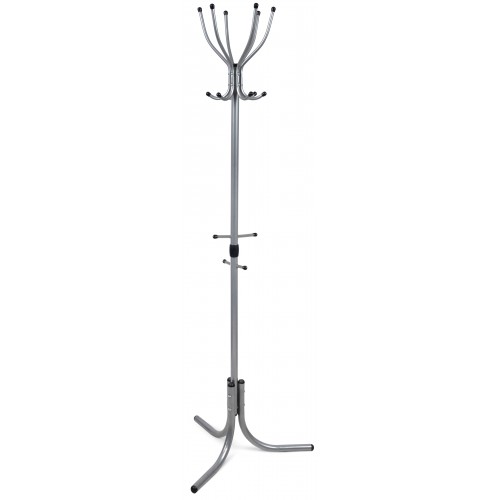 Вешалка напольная Nika 6 крючков ВК6/С серебряный