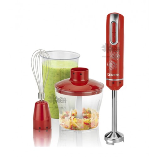 Блендер CENTEK CT-1339 800В красн 3/1