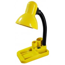 Светильник настольный Уютель UT-220 E27 60W, с пеналом, жёлтый