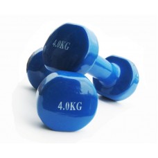 Гантели с винилов.покр. 4кг (2шт.) Euro classic