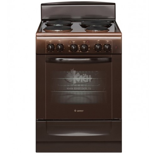 Плита электро ГЕФЕСТ 6140-01-0036 корич