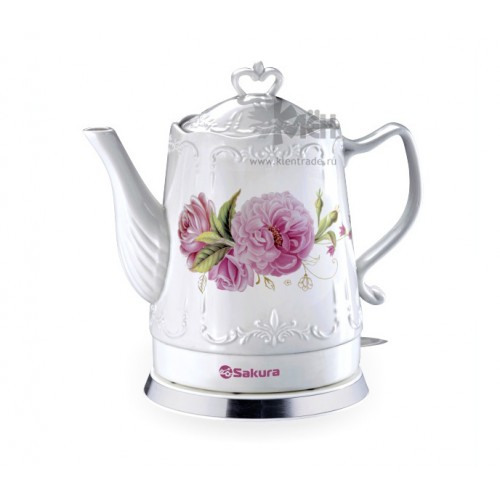 Чайник SAKURA SA-2033P (1,5л.) керам