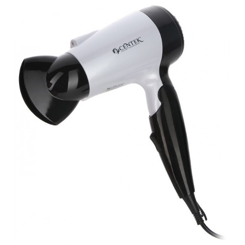 Фен CENTEK CT-2231 1,2 Вт скад/ручка бел/черн