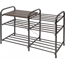 Этажерка для обуви Nika Люкс4 ЭТЛ4/А медный антик