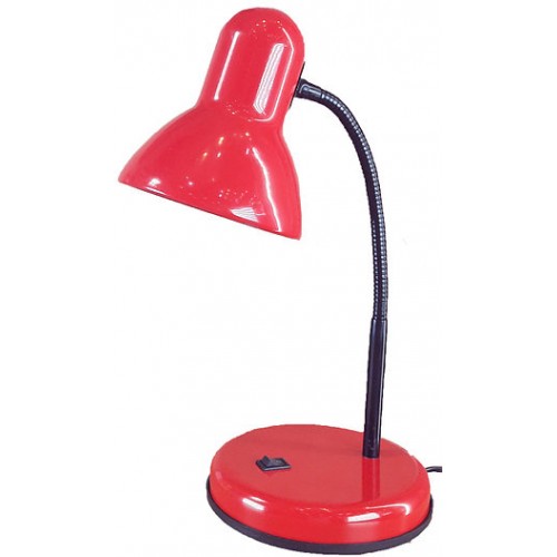 Светильник настольный Уютель UT-208С E27 60W, высота 31см., красный