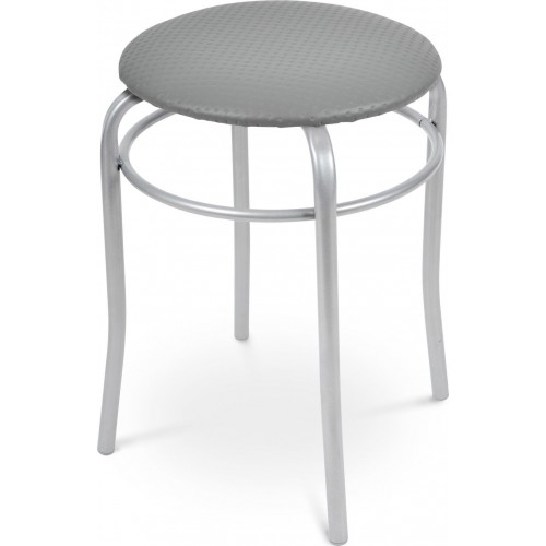 Табурет Nika Престиж ТПР1/ТС тёмно-серый