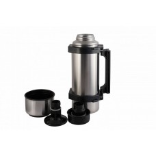 Термос нерж. 1,5л. Турист К-1,5 узк.горло, склад.ручка 1С56 Amet