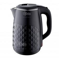 Чайник ДОБРЫНЯ DO-1237B (2,3л.) нерж/пл черн