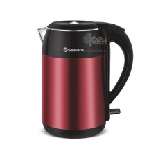 Чайник SAKURA SA-2154MR (1,8л.) красн /мет черн