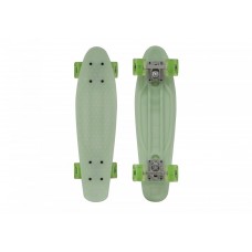 Пенниборд 61*14см. BlackAqua S00180 дека пластик, светло-зелёный