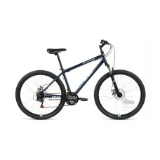 Велосипед 27,5"" ALTAIR MTB HT 2.0 disc рост 17"", 21ск., тёмно-синий/белый