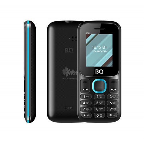 Телефон сотовый BQ M-1848 Step+ Black+ Blue