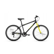 Велосипед 26"" ALTAIR MTB HT 1.0 рост 19"", 7ск., чёрный/жёлтый