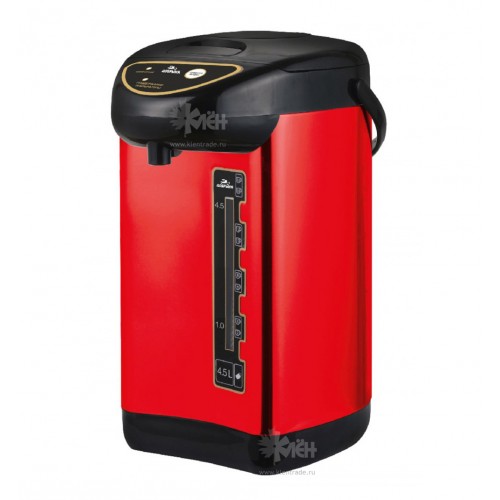 Чайник-термос ДОБРЫНЯ DO-493 4,5л. чёрн/красн.