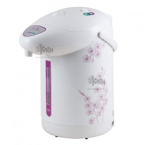 Чайник-термос HOMESTAR HS-5001 фиолет цветы 000650