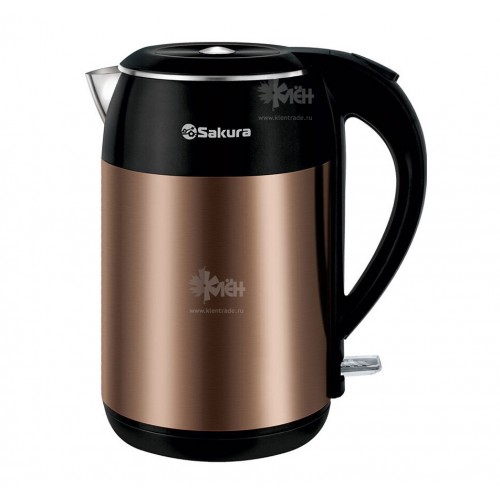 Чайник SAKURA SA-2154C (1,8л.) Premium /мет черн
