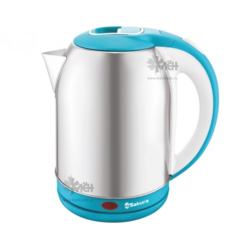 Чайник SAKURA SA-2164WBL (2.5) черн/бел д