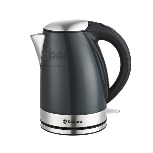 Чайник SAKURA SA-2118С (1,7л.) нерж.мокр асф.д