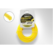 Леска д/триммера Rezer GENERAL 2,4мм*15м ЗВЕЗДА