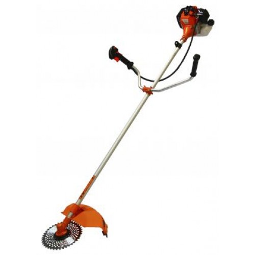 Триммер бенз. CARVER GBC-033M (0,9кВт, диск 48 зуб., леска 2,4мм., вело-руль, ранец)