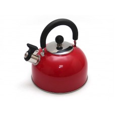 Чайник газовый 2,5л. КАТУНЬ КТ-105K красный