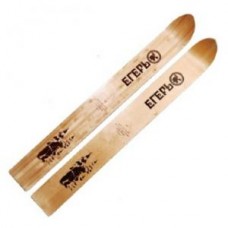 Лыжи промысловые DEER 165*15см дерево-пластик бел.