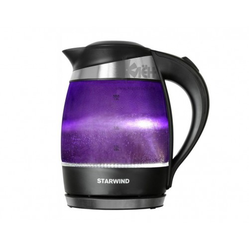Чайник STARWIND SKG2217 1.8л фиол стекло