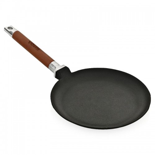 Сковорода чугунная блинная d22см. БИОЛ 04221 съемная ручка