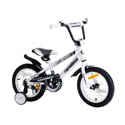 Велосипед 12"" NAMELESS Sport белый/чёрный