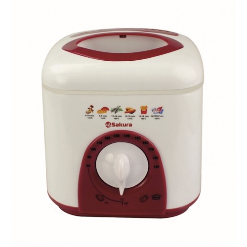 Фритюрница SAKURA SA-7654R (1.0л) 950Вт