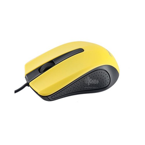 Мышь Perfeo RAINBOW PF-3443 черный/желтый 3кн.