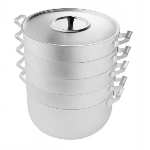 Мантоварка 6л. ""Манты-казан"" МТ-112 4 сетки, алюмин.