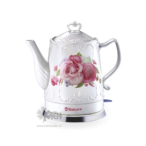 Чайник SAKURA SA-2033R (1,5л.) керам