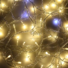 Гирлянда эл. внешняя Сноу Бум Вьюн 100LED Шампань 10м 351-486