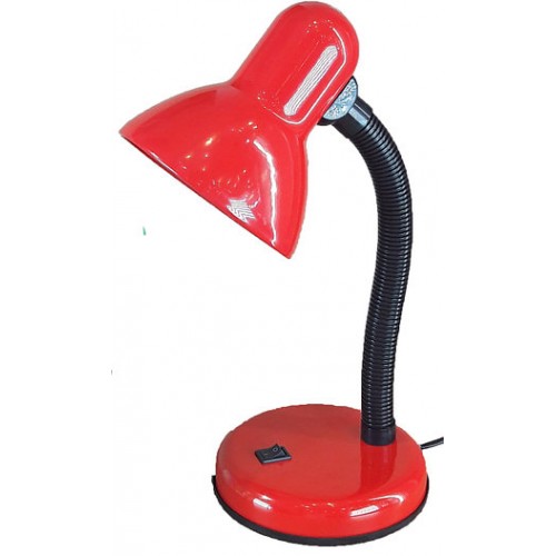 Светильник настольный Уютель UT-208В E27 60W, высота 28см., красный