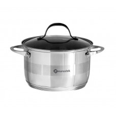 Кастрюля 7,0л. Eurostek ES-1009 подходит для индукции