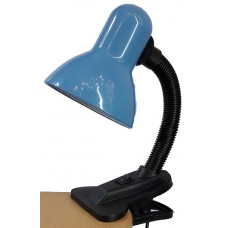 Светильник-прищепка Уютель UT-123C Е27 60W, шнур 1,5м., синий